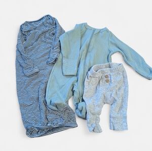 Mixed Brands Premie Sized Baby 3-Piece Bundle Unisex